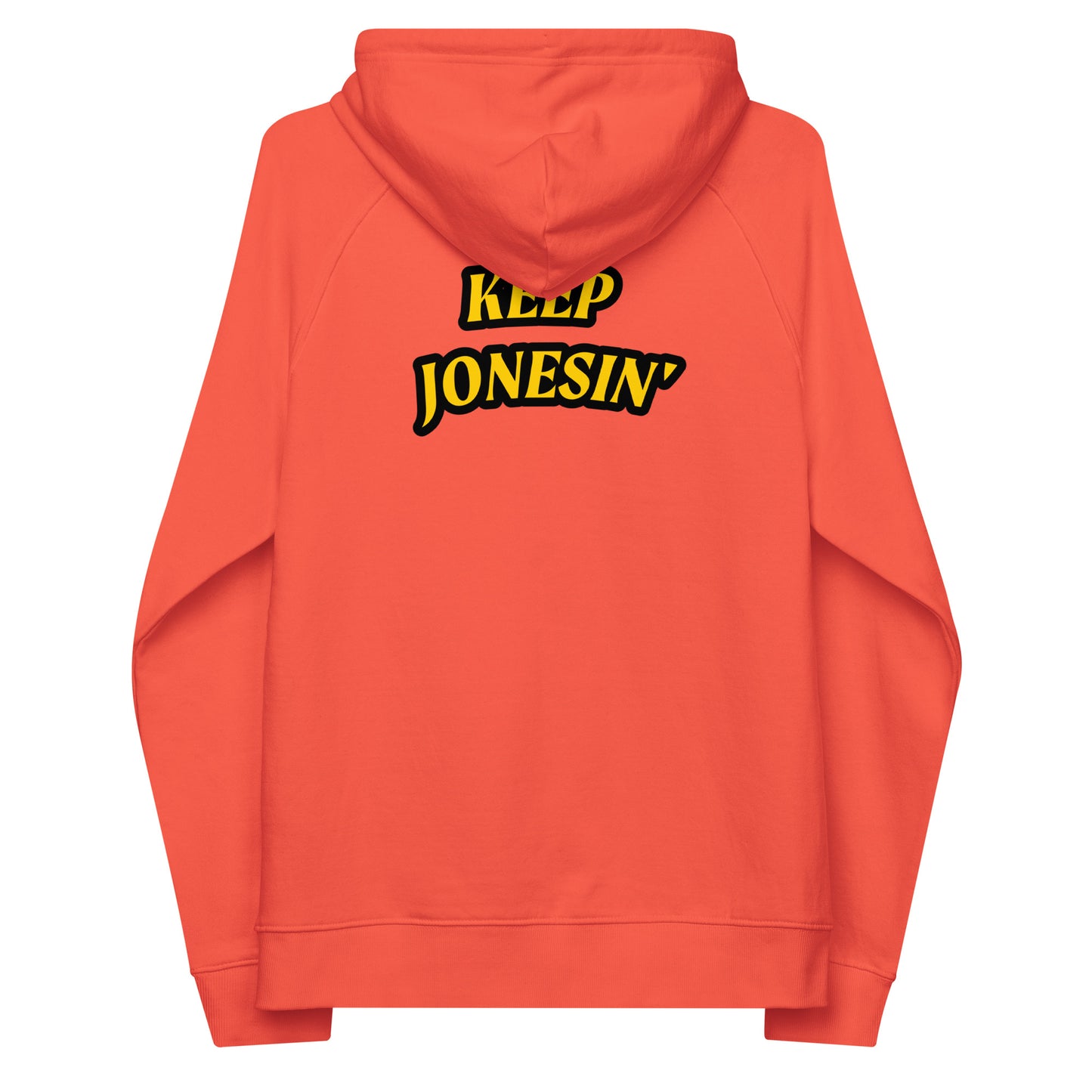 Unisex eco raglan hoodie