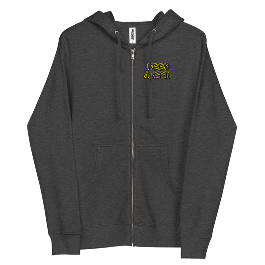 OuttaTowner fleece zip up hoodie